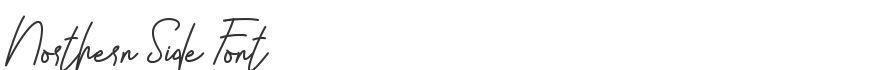 Northern Side Font