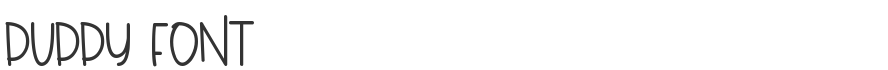 Puppy Font