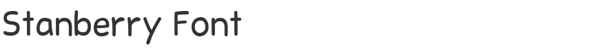 Stanberry Font