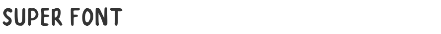 Super Font