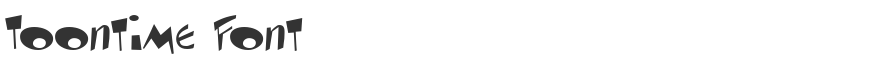 Toontime Font