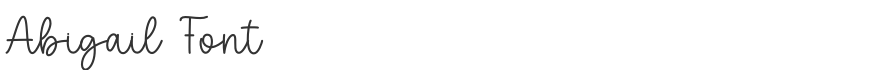 Abigail Font