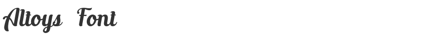 Altoys Font