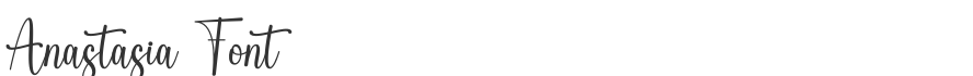 Anastasia Font