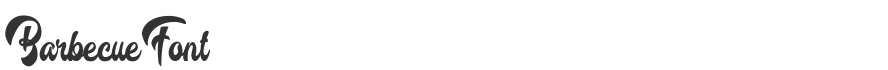 Barbecue Font