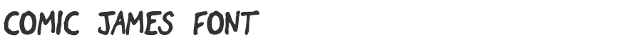 Comic James Font