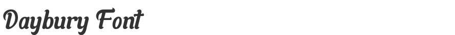 Daybury Font