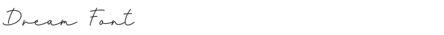 Dream Font