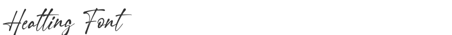 Heatting Font