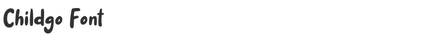 Childgo Font