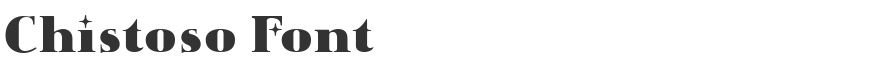 Chistoso Font