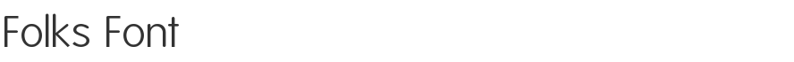 Folks Font