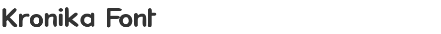 Kronika Font