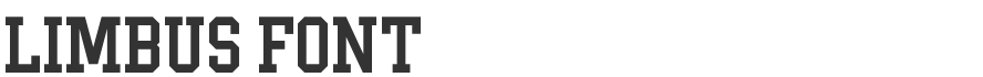 Limbus Font