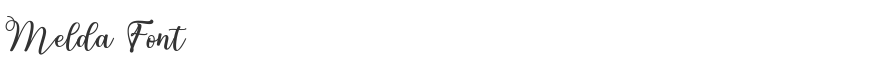 Melda Font