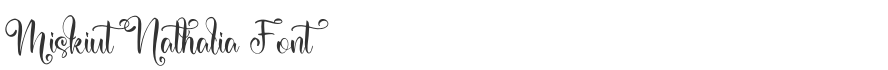 Miskiut Nathalia Font
