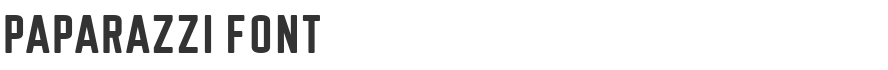 Paparazzi Font