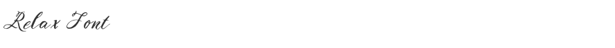 Relax Font