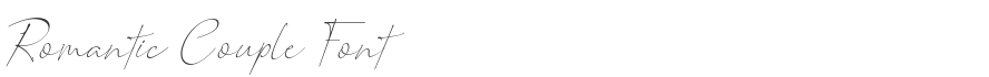 Romantic Couple Font