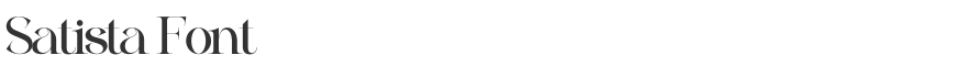 Satista Font