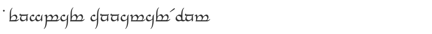 Tengwar Annatar Font