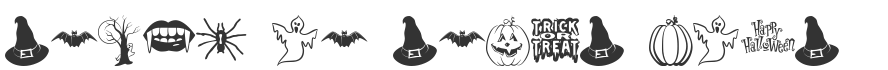 Trick or Treat Font