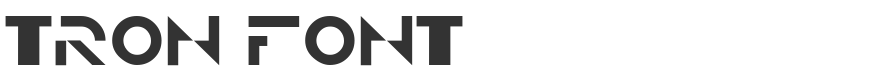 Tron Font