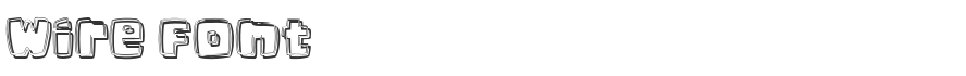 Wire Font