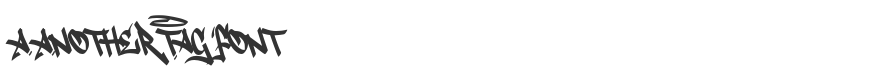 A Another Tag Font