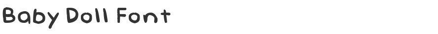 Baby Doll Font