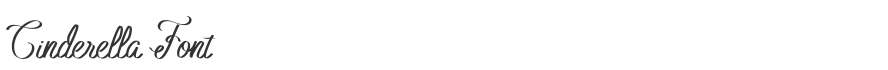 Cinderella Font