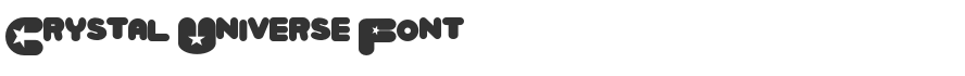 Crystal Universe Font