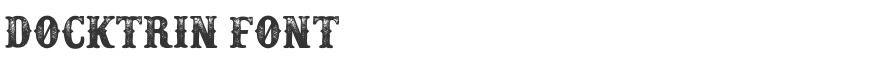 Docktrin Font