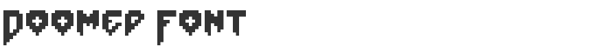 Doomed Font