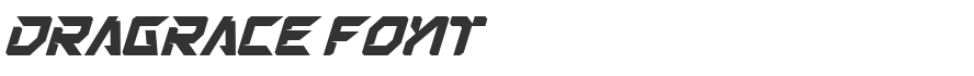 Dragrace Font