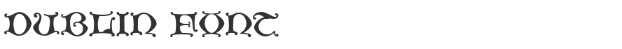 Dublin Font