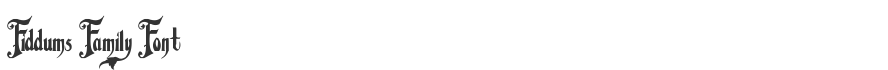 Fiddums Family Font