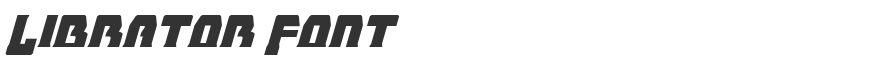 Librator Font