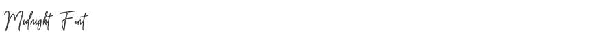 Midnight Font