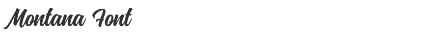 Montana Font