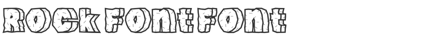 Rock Font Font