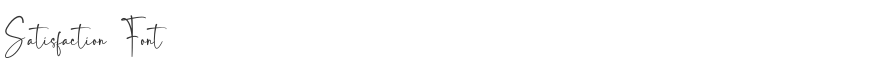 Satisfaction Font