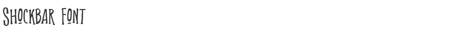 Shockbar Font