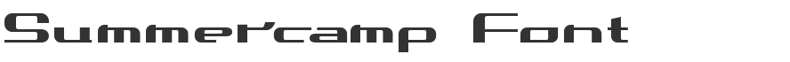 Summercamp Font