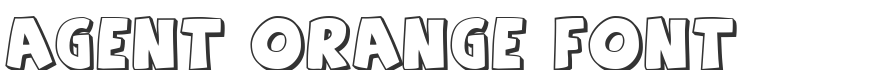 Agent Orange Font