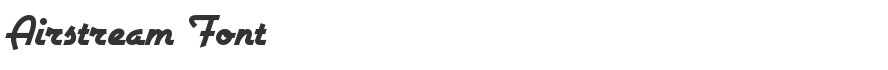 Airstream Font