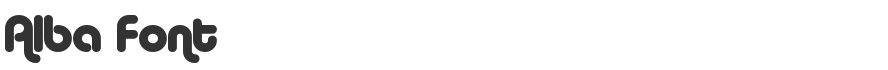 Alba Font