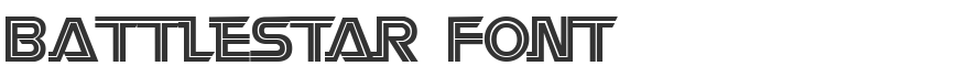 Battlestar Font