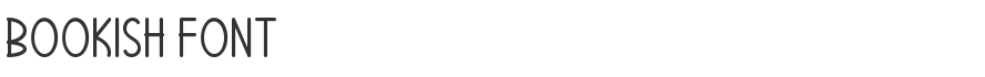 Bookish Font
