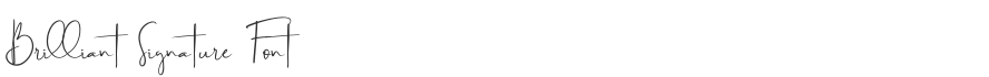 Brilliant Signature Font